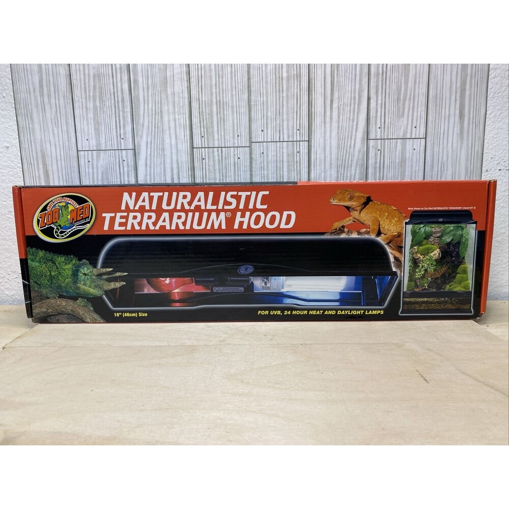 ZOO MED LABORATORIES INC Naturalistic Terrarium Hood 18 INCH